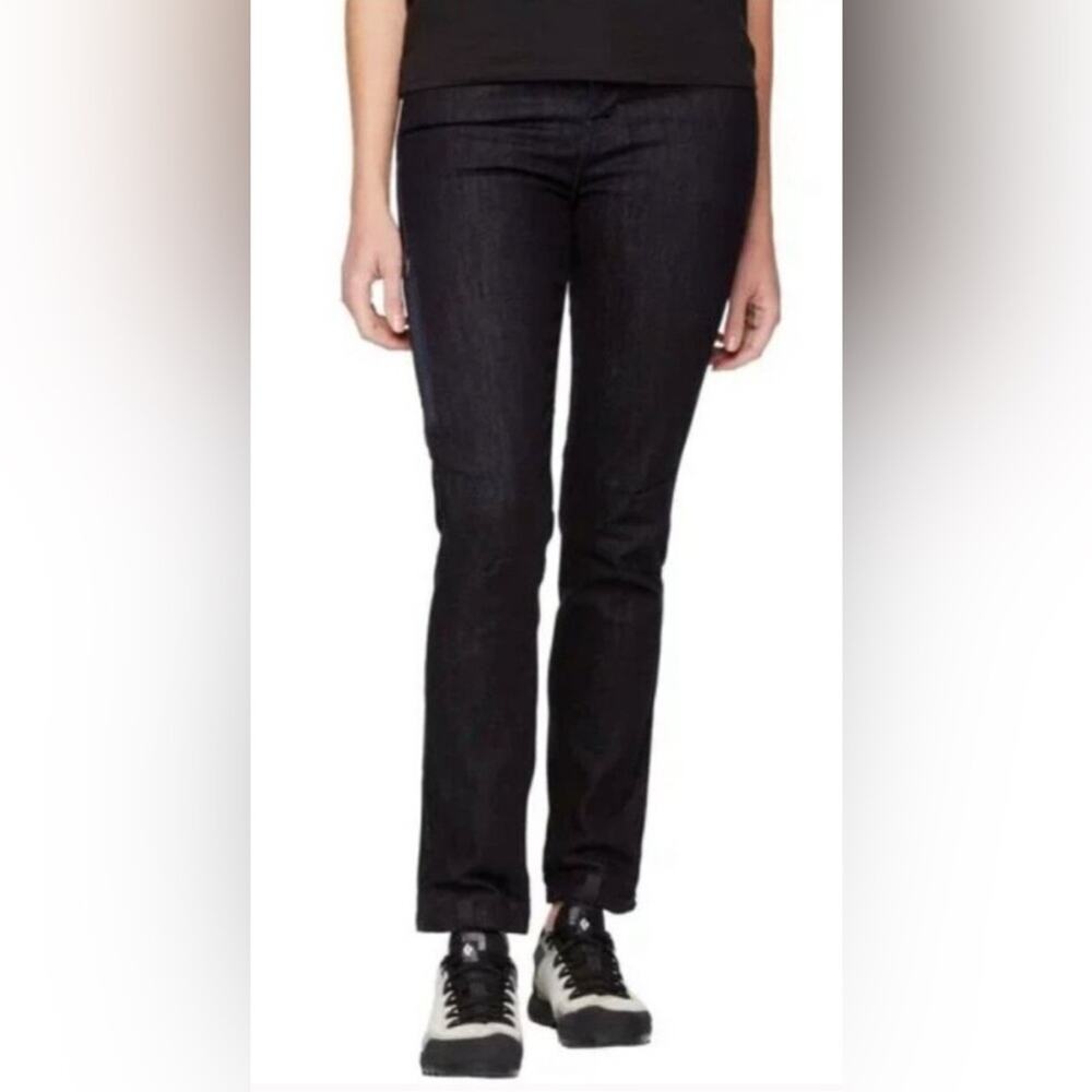 NWT Black Diamond Mission Wool Blend Pants Outdoor Jeans Black Size 6